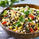 Couscous Black Beans Corn Feta – Fresh, Zesty & Protein-Packed!