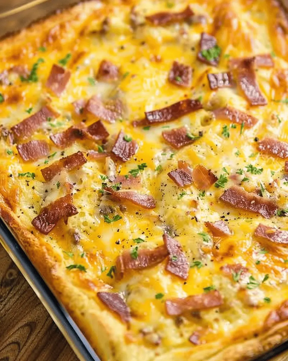 Crack Breakfast Casserole – Cheesy, Savory & Irresistibly Easy