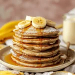 Mini Banana Blender Pancakes