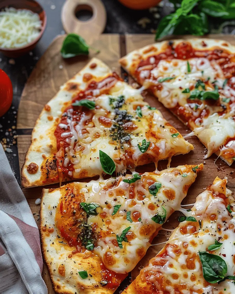 Naan Pizza: Easy and Delicious Dinner with Turkey Bacon and Chicken Ham