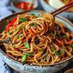 Vegetable Stir Fry Noodles