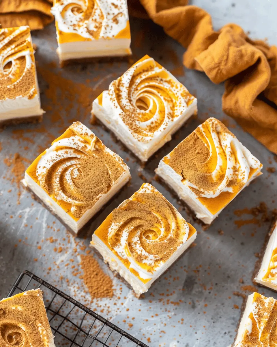 Pumpkin Spice Cheesecake Bars: Easy & Creamy Fall Indulgence