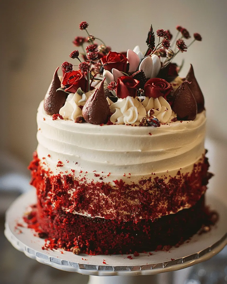 Red Velvet Wedding Cake Boho: Indulgent Recipe for Love