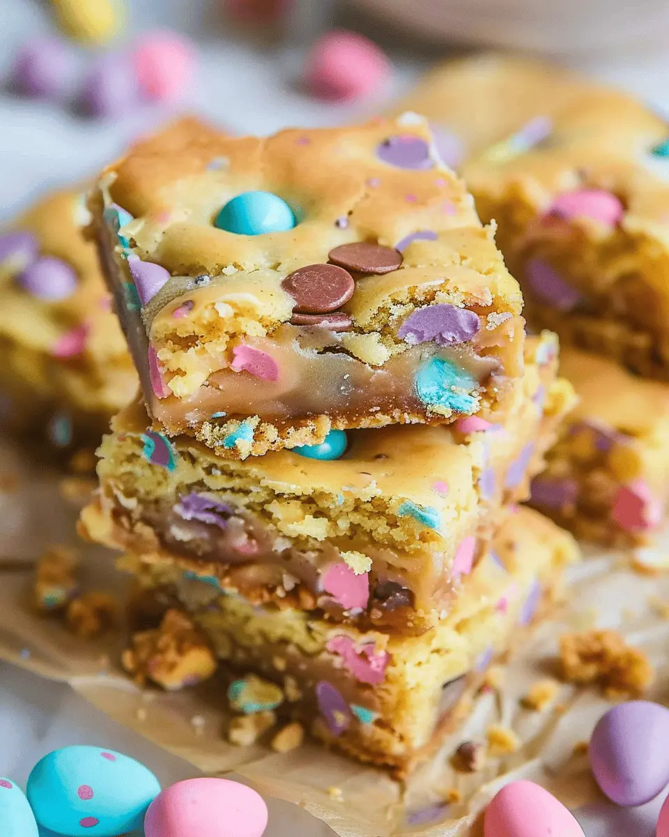 Easter Cake Mix Cookie Bars: Easy, Delightful Treats for Spring