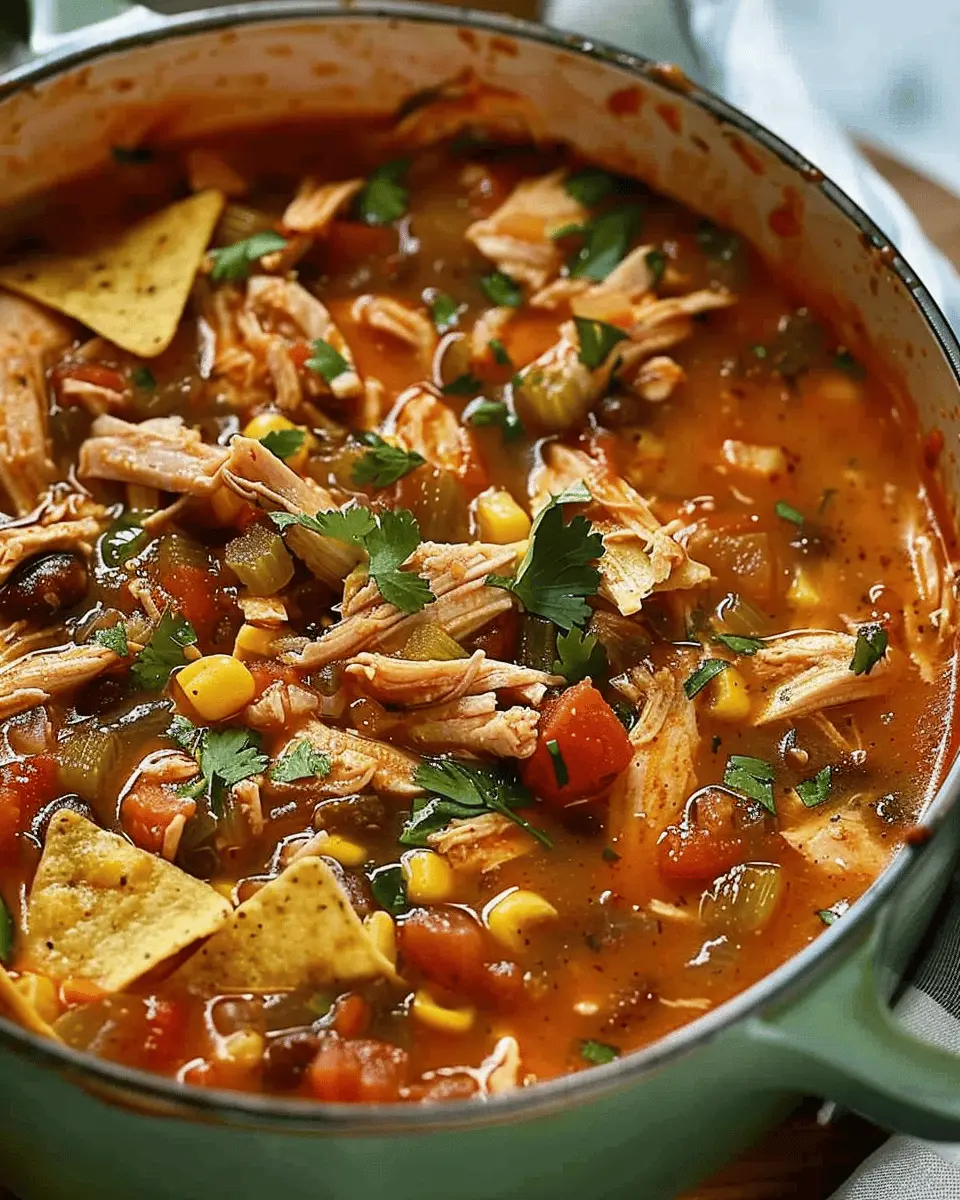 Chicken Tortilla Stew: The Easy Comfort Food You’ll Love