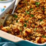 CHICKEN AND STUFFING CASSEROLE