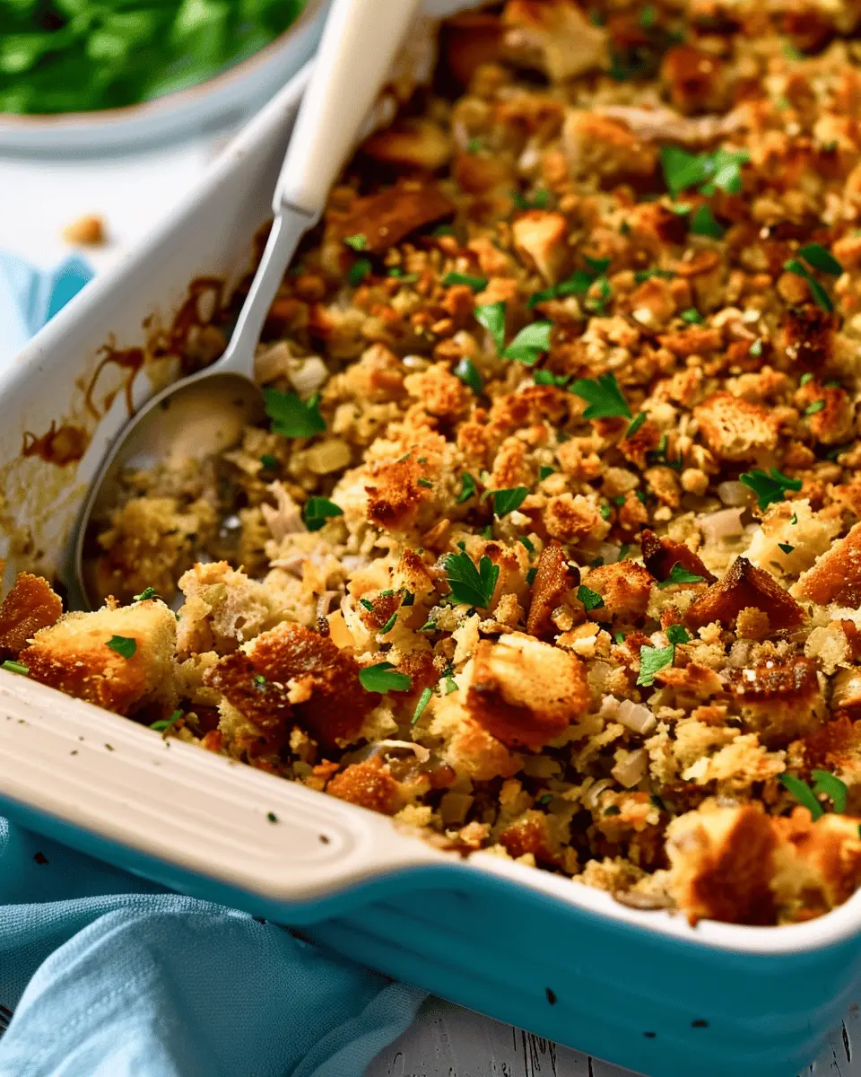 Chicken and Stuffing Casserole: A Cozy, Family Favorite Delight
