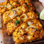 Tandoori Chicken Garlic Bread