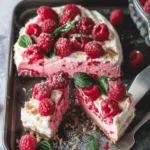Low Calorie No Bake Raspberry Cheesecake