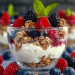 Cottage Cheese & Berry Parfait (30g Protein)