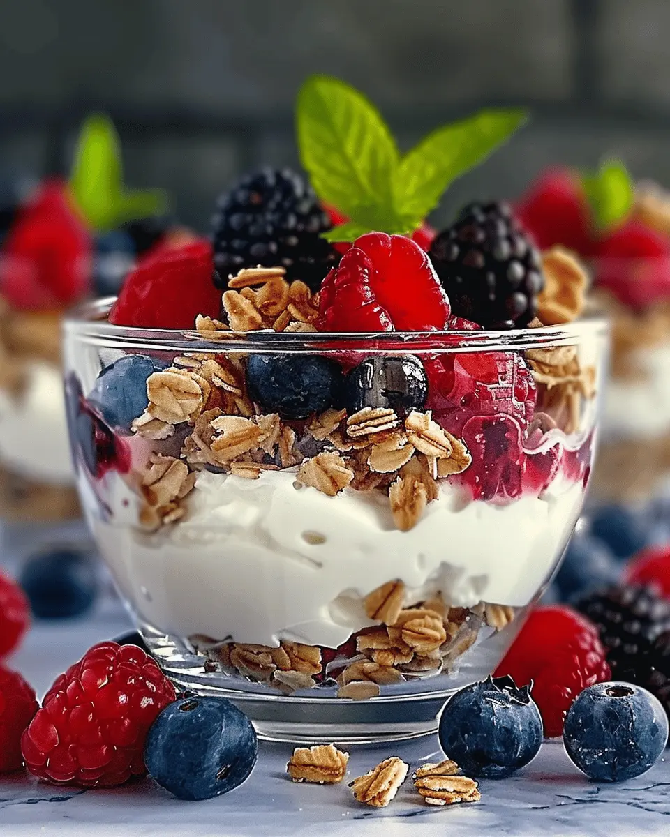 Cottage Cheese & Berry Parfait: The Best 30g Protein Treat