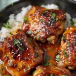 Honey Garlic Chicken Thighs