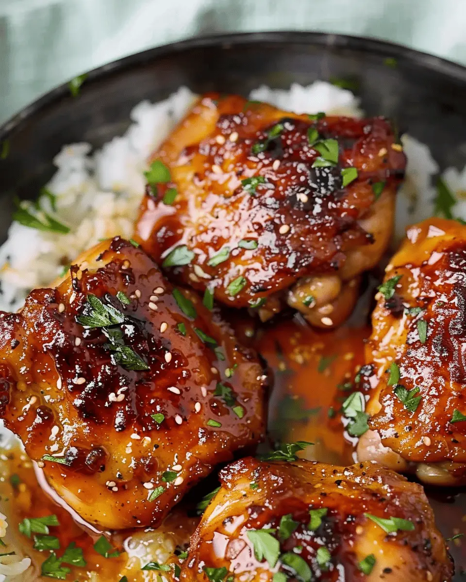 Honey Garlic Chicken Thighs: Easy Recipe for Flavorful Comfort Food