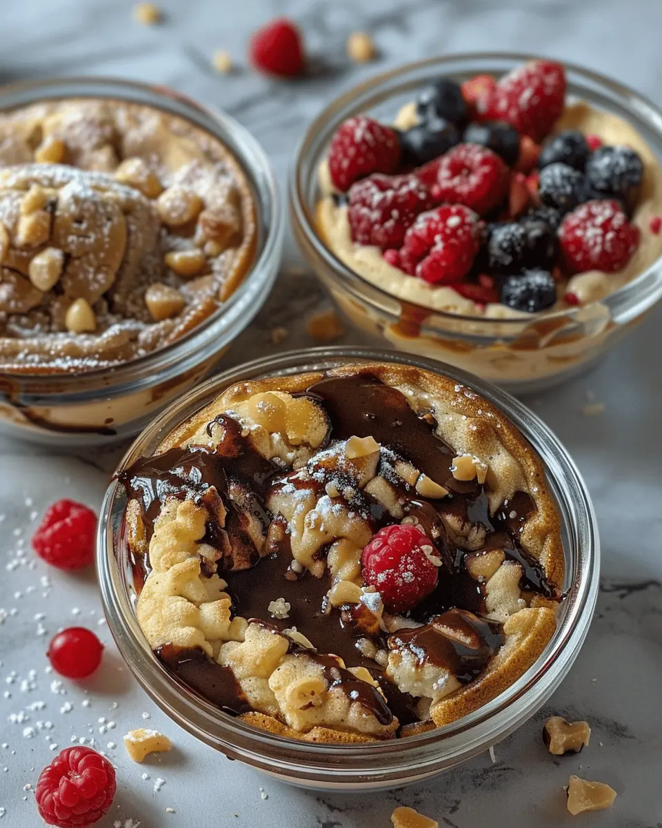 Baked Protein Pancake Bowls: Easy, Delicious & Healthy Breakfast