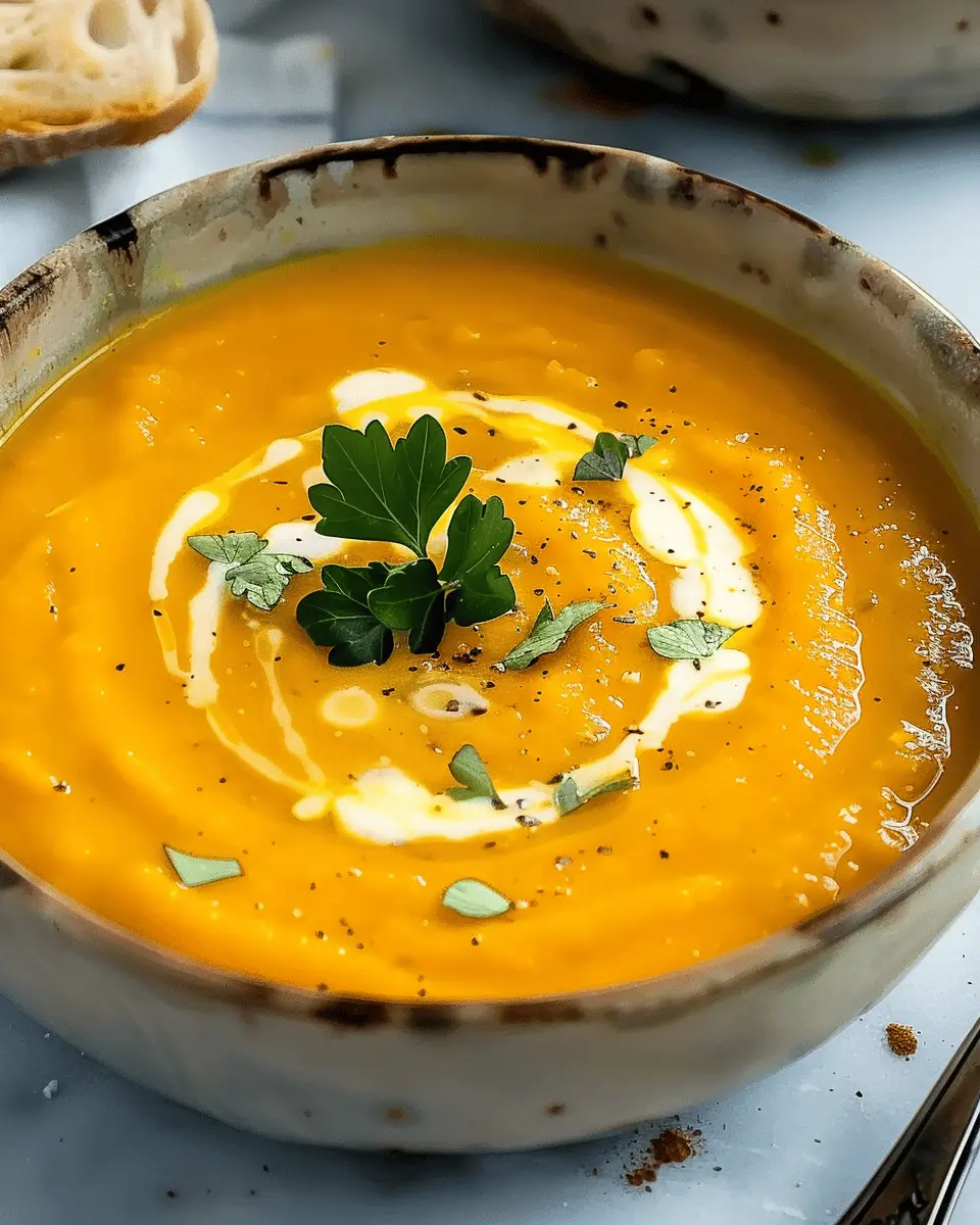 Spiced Carrot Pumpkin Soup: A Cozy, Nutritious Delight