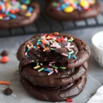 Cosmic Brownie Cookies