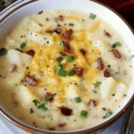 Easy Crockpot Potato Soup—Great for Winter