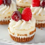 Mini New York Cheesecakes