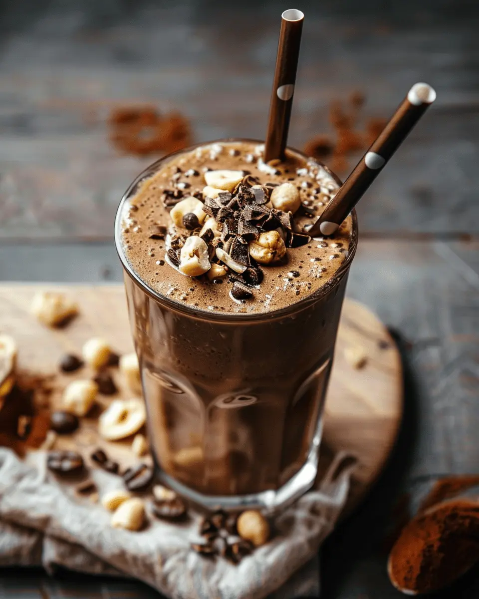 Espresso Chocolate Hazelnut Shake: Indulge in a Rich, Creamy Delight