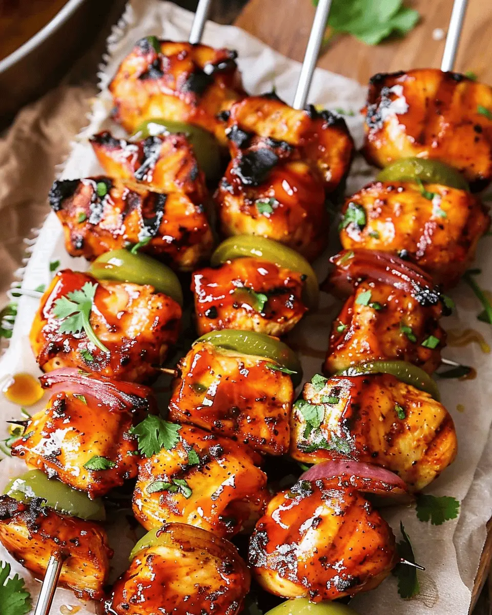Grilled BBQ Chicken Skewers: Juicy Flavor for Your Summer BBQ