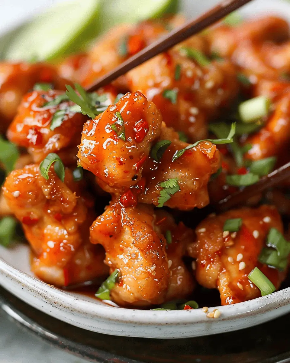Sweet Chili Chicken Recipe: Easy & Irresistibly Flavorful Dish