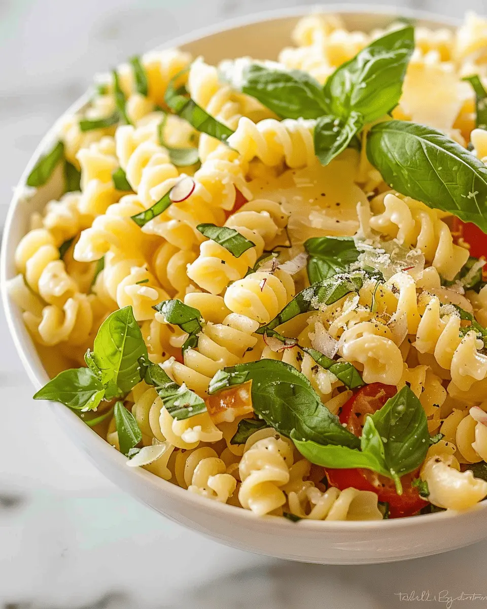 Basil Lemon Pasta Salad: A Refreshing Easy Recipe for All