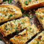 The BEST Homemade Garlic Bread