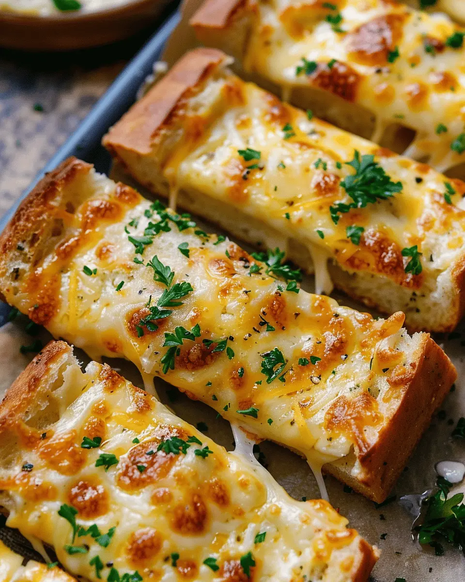 Easy Cheesy Garlic Bread: The Best Homemade Comfort Snack