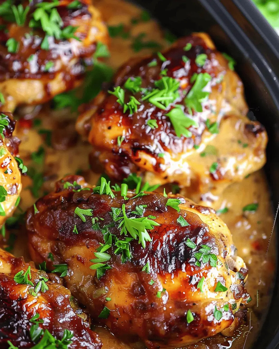 Crockpot Marry Me Chicken: Easy Creamy Delight with Turkey Bacon