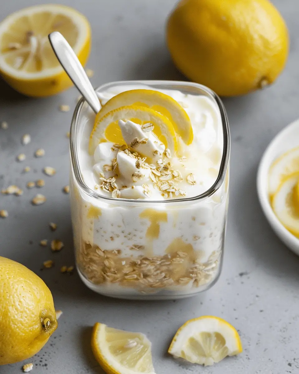 Lemon Cheesecake Overnight Oats: The Best Easy Recipe You’ll Love
