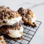 Crumbl Chocolate Heath Cookie