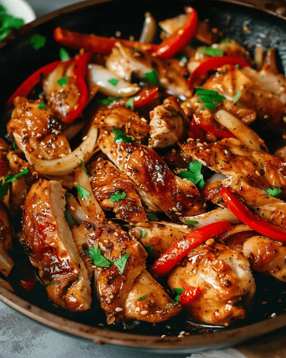 Savory Black Pepper Chicken Delight: Your Best Quick Dinner Solution