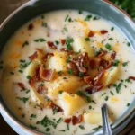 No-Chop Slow Cooker Potato Soup