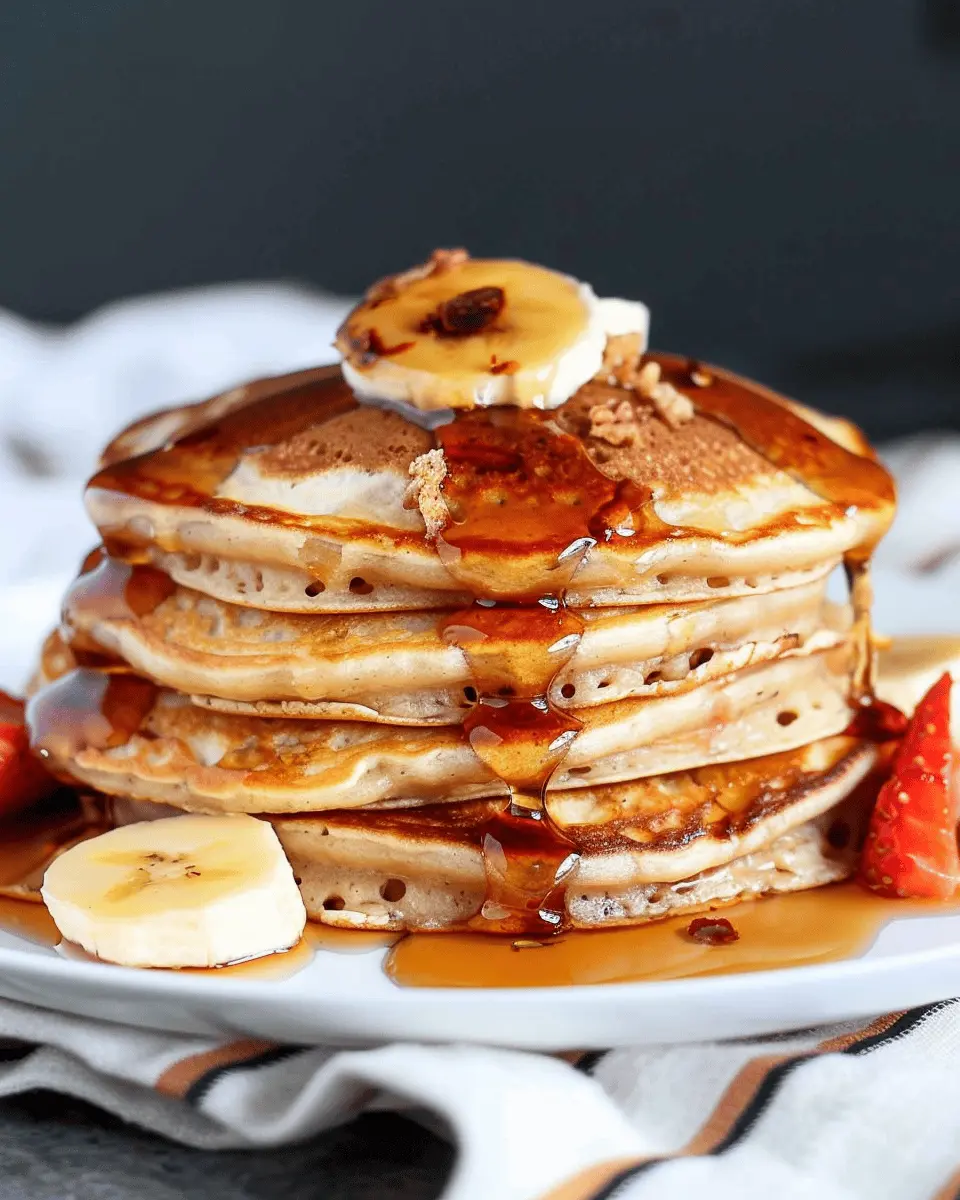 Protein pancakes: Easy 25g Protein per Serving Recipe with Turkey Bacon