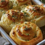 Cheesy garlic rolls