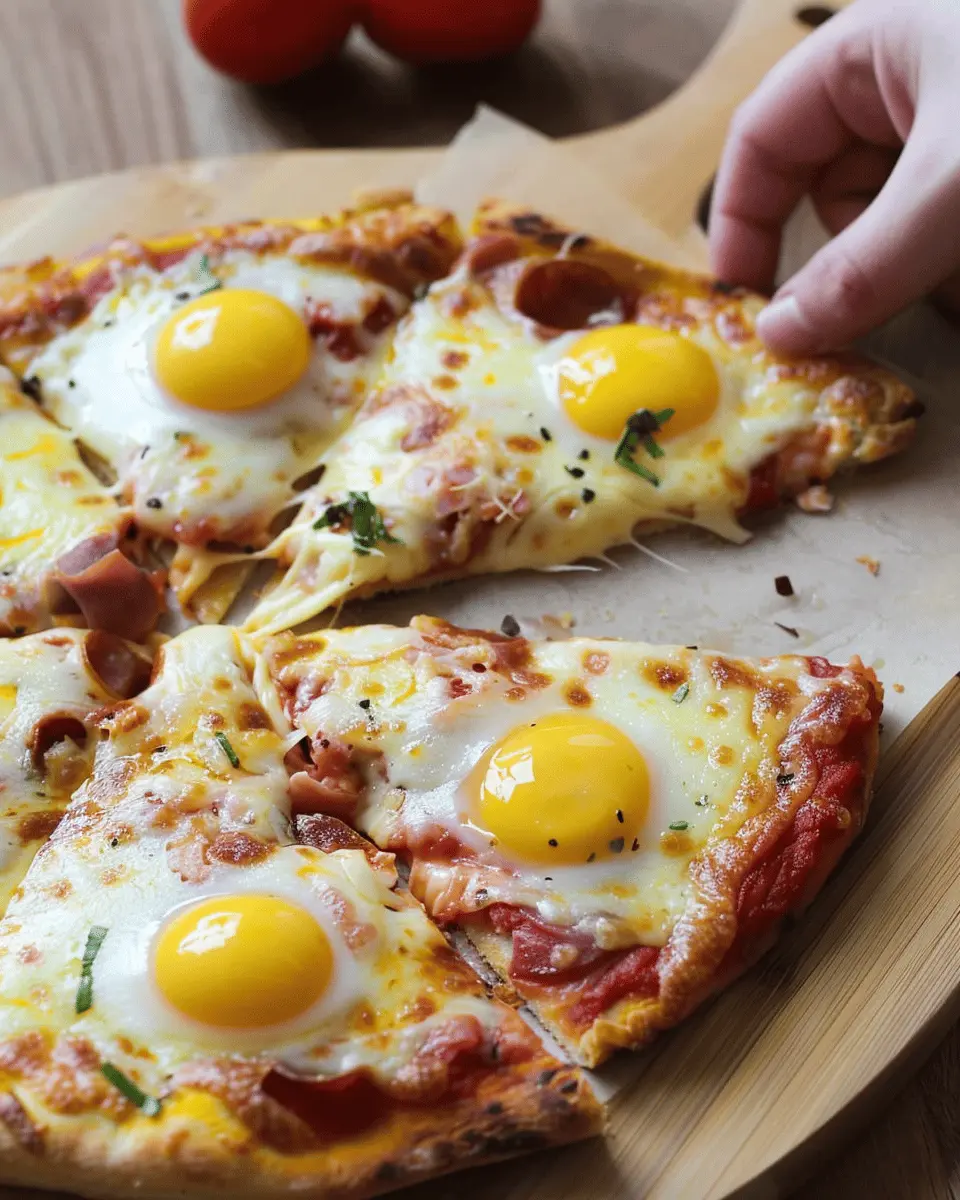 Pizza Eggs: Easy & Indulgent Breakfast with Turkey Bacon and Chicken Ham