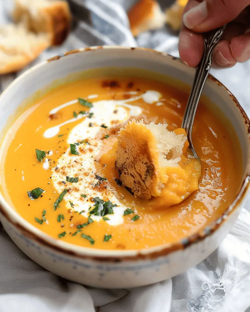 Easy Pumpkin Soup with Turkey Bacon: A Cozy Comfort Recipe