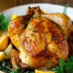 Slow cooker whole chicken
