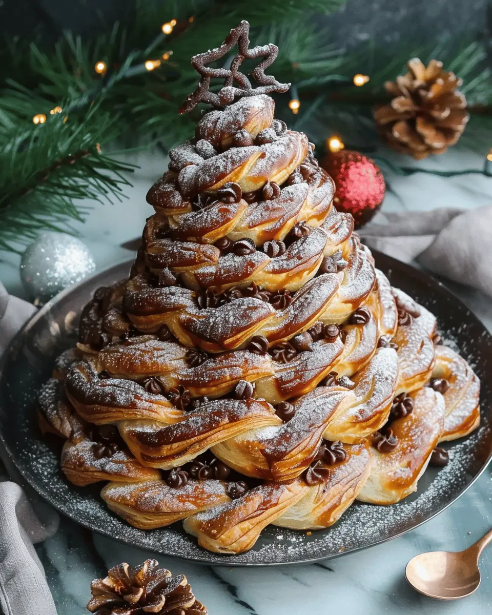 Nutella puff pastry Christmas tree: Easy indulgence for festive fun