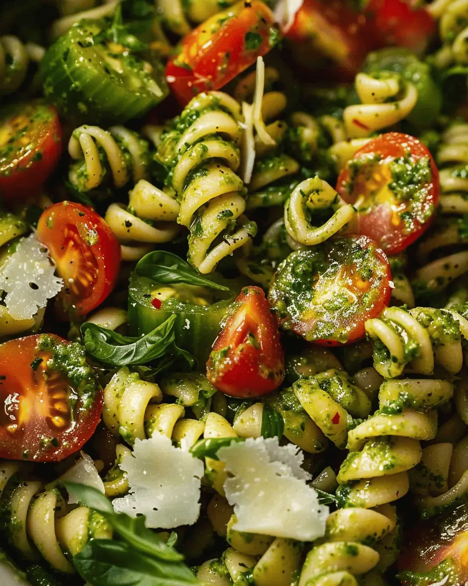 Pesto Pasta Salad with Turkey Bacon: A Fresh and Easy Twist