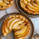 Pear puff pastry tarts