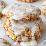 Crumbl Iced Oatmeal Cookies Recipe