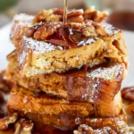 Pumpkin Stuffed French Toast