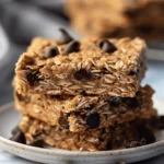 Healthy Chocolate Chip Oatmeal Bars
