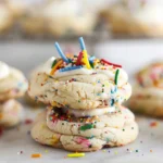 Crumbl Birthday Cake Cookie