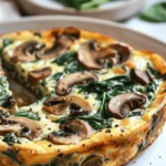 Spinach and Mushroom Frittata