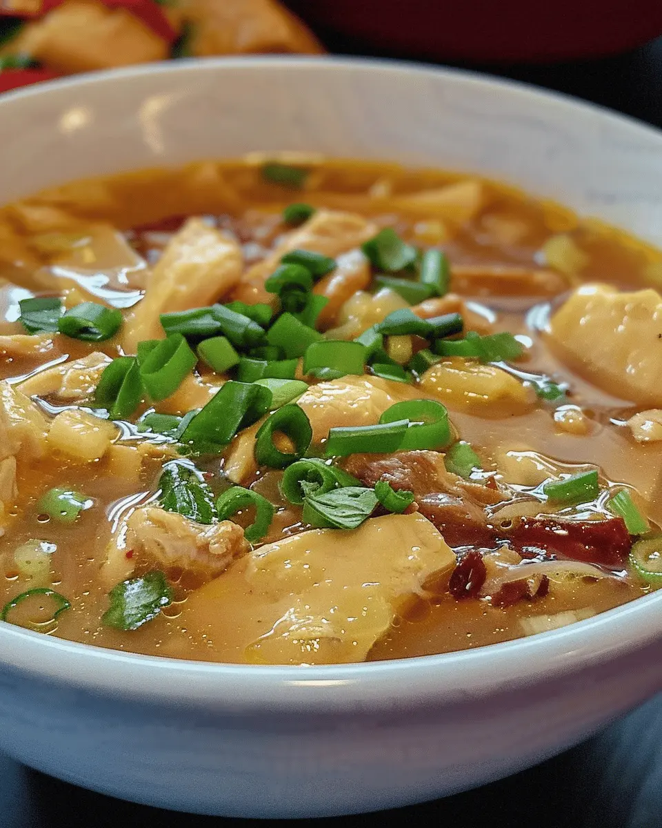 Spicy Chicken Hot and Sour Soup: A Bold Twist on Comfort Food