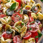 Easy Italian Tortellini Pasta Salad