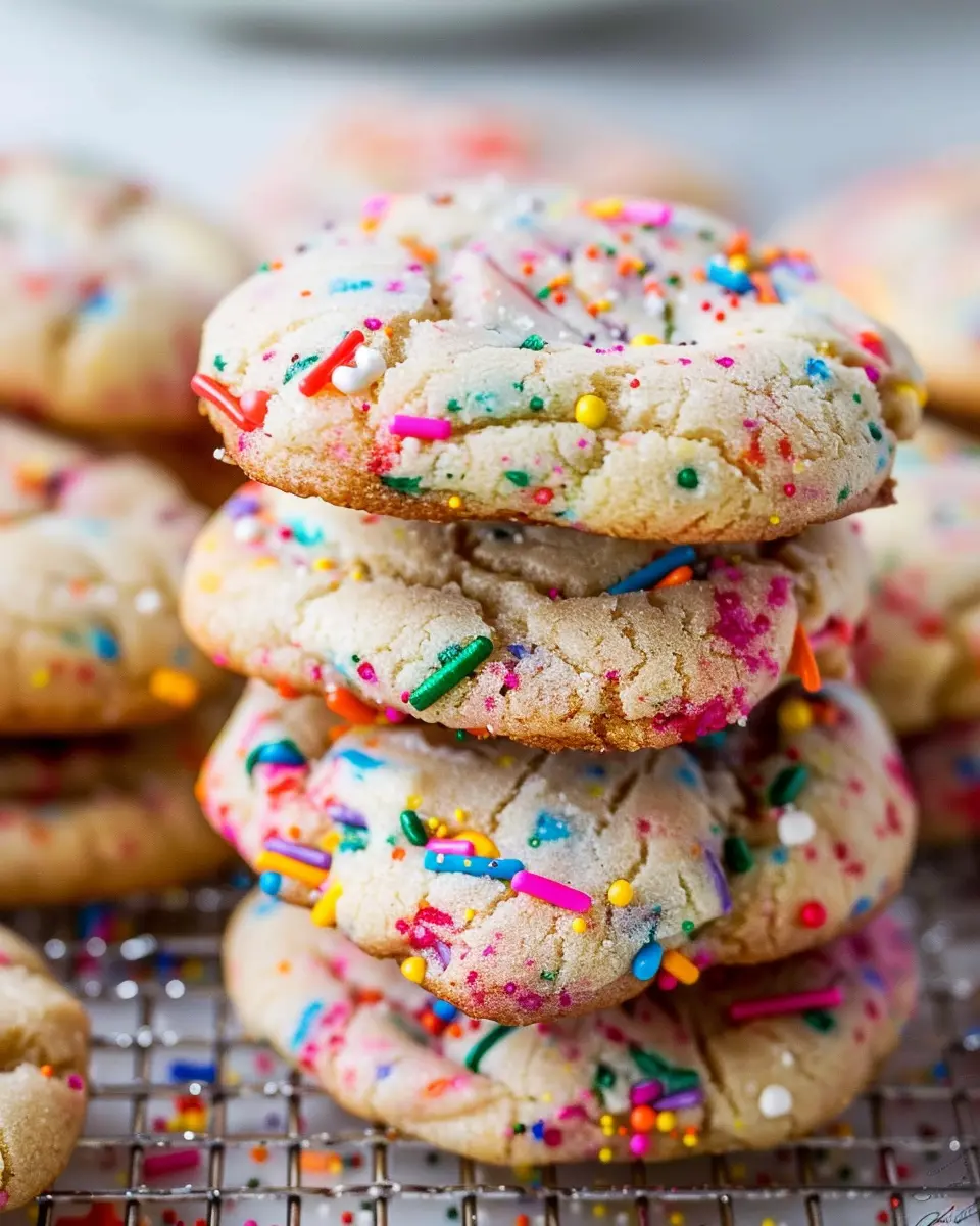 Confetti Cake Cookies: Easy Treats for Every Celebration