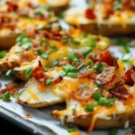 Loaded Baked Potato Wedges